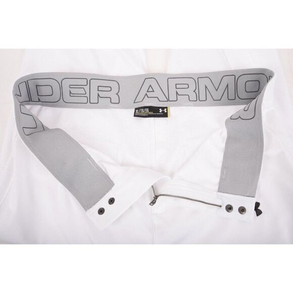 Under Armour Mens Baseball Pants loose Size XL White Athletic - Picture 6 of 7